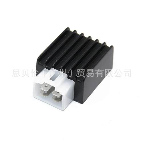 ATV卡丁踏板越野摩托车配件4针12V半波调压整流器GY6 50 70 125CC - 图2