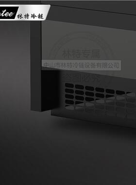林特超市便利店水果蔬菜整体风幕柜带轮子冷藏保鲜冷柜