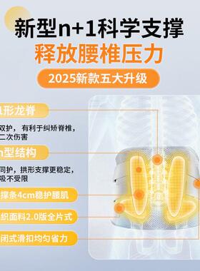 老人腰疼护腰带防滑固定腰间盘突出日常护理久坐支撑四季腰围腰托