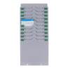 Card box fixed attendance rack combined plastic card bag management card rack punch card slot employee