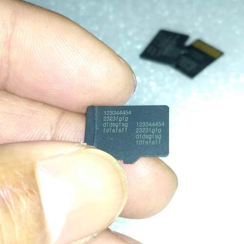 激光芯片改字磨字IC内存卡激光刻字机剥漆擦板机 - 图1