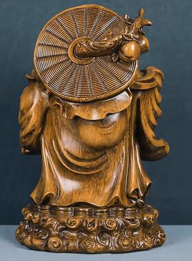 新财源广进佛像6590710弥款摆勒佛件仿檀木佛家居供招财奉风水摆