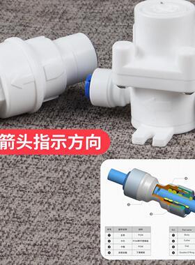 中荷减压阀净水器2分3分降压阀自来水进水防止水锤稳压阀配件通用