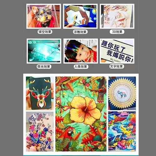 工厂直供uv平板打印机大型广告亚克力玻璃金属木板皮革UV打印机器 - 图1