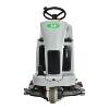 Hemei Qingdao ride-on floor scrubber commercial industrial workshop shopping mall floor scrubber electric self-priming dry floor brushing machine
