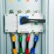 State Grid single-phase ten-meter outdoor and indoor wall-mounted meter box single-phase three-phase plug-in meter box