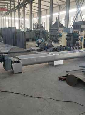 绞龙输送机LS型双驱动上料机双轴螺旋给料机长距离输送驱动布置