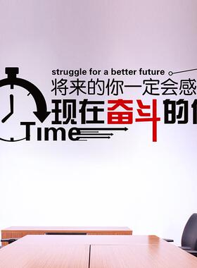 4015可移除墙贴将来的你办公室书房公司企业墙壁贴教室宿舍励志