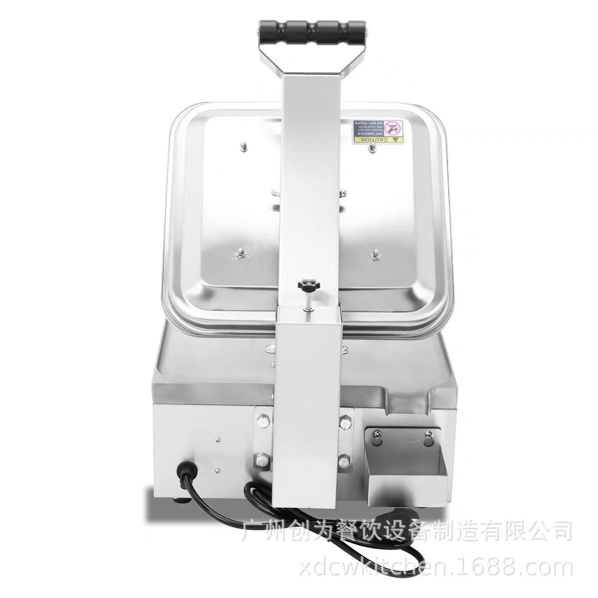 Commercial electric heating nine-slice toast multi-function pancake machine bread plate heating Chinese and Western food sandwich snack equipment