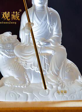 精品水琉璃大愿 地藏菩萨佛堂家居平安随身供奉地藏王菩萨佛像摆