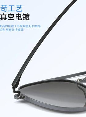 近视太阳眼镜男超大脸定制有度数偏光抗UV轻薄开 车散光驾驶太阳