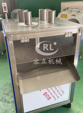 商用鸡腿菇切片机多功能芭乐香梨切片设备全自动牛蒡切片机