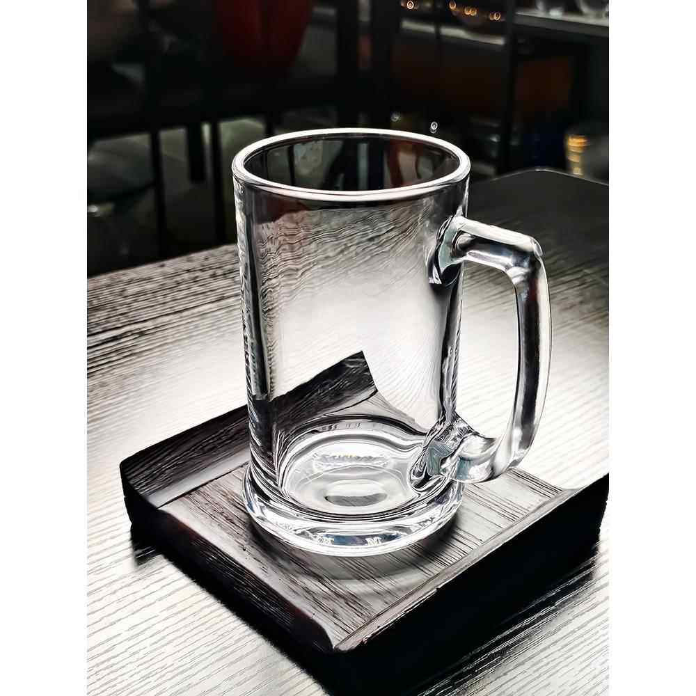 水晶玻璃杯水杯啤酒杯子茶杯泡茶高级感高颜值2025新款家用带把手,淘宝优惠券,粉丝福利购,淘宝优惠卷