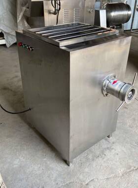 大型冻肉绞肉机130型冻鸡架破碎机大产量工业用鲜猪牛羊肉绞馅机