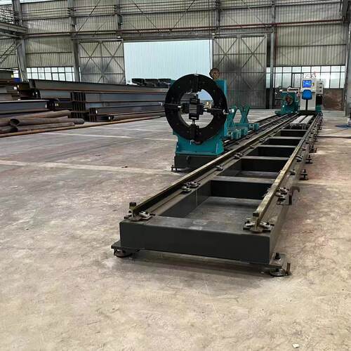 自动化相贯线切割机用于钢结构圆管方管矩形管高效生产 - 图1