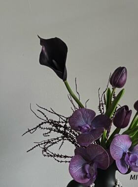 云雾·彷真花假花轻奢高档高级感家居摆饰客厅装饰桌面茶几摆设