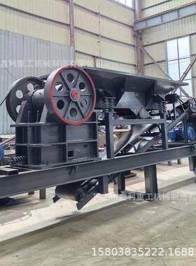 建筑垃圾专用破 移动式拆迁生废料破碎鄂707机混凝土砖 块再利用