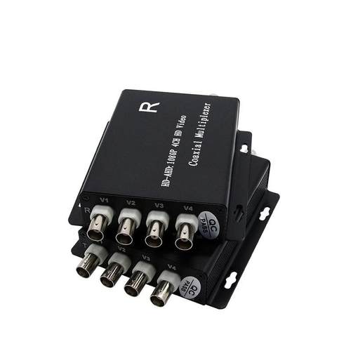 TVI AHD四路复用器 同轴高清摄像机1拖4多路视频叠加扩充器1080P - 图1