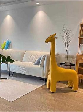 玄关客厅大型长劲鹿家居摆件落地乔迁新居新家礼物装饰品入宅用品