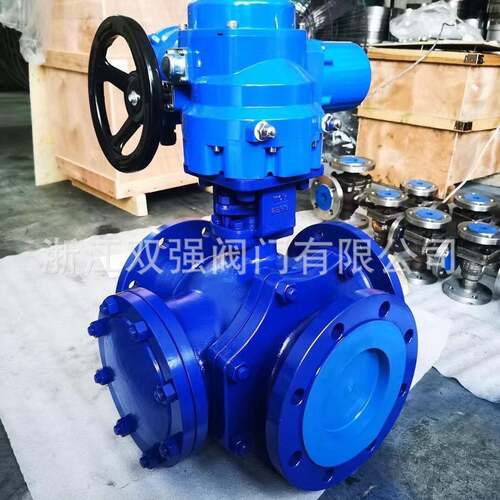 双T强门产气动三通耐磨生陶瓷硬密封球阀 Q644TC/Q645155TC/Q6阀4 - 图1