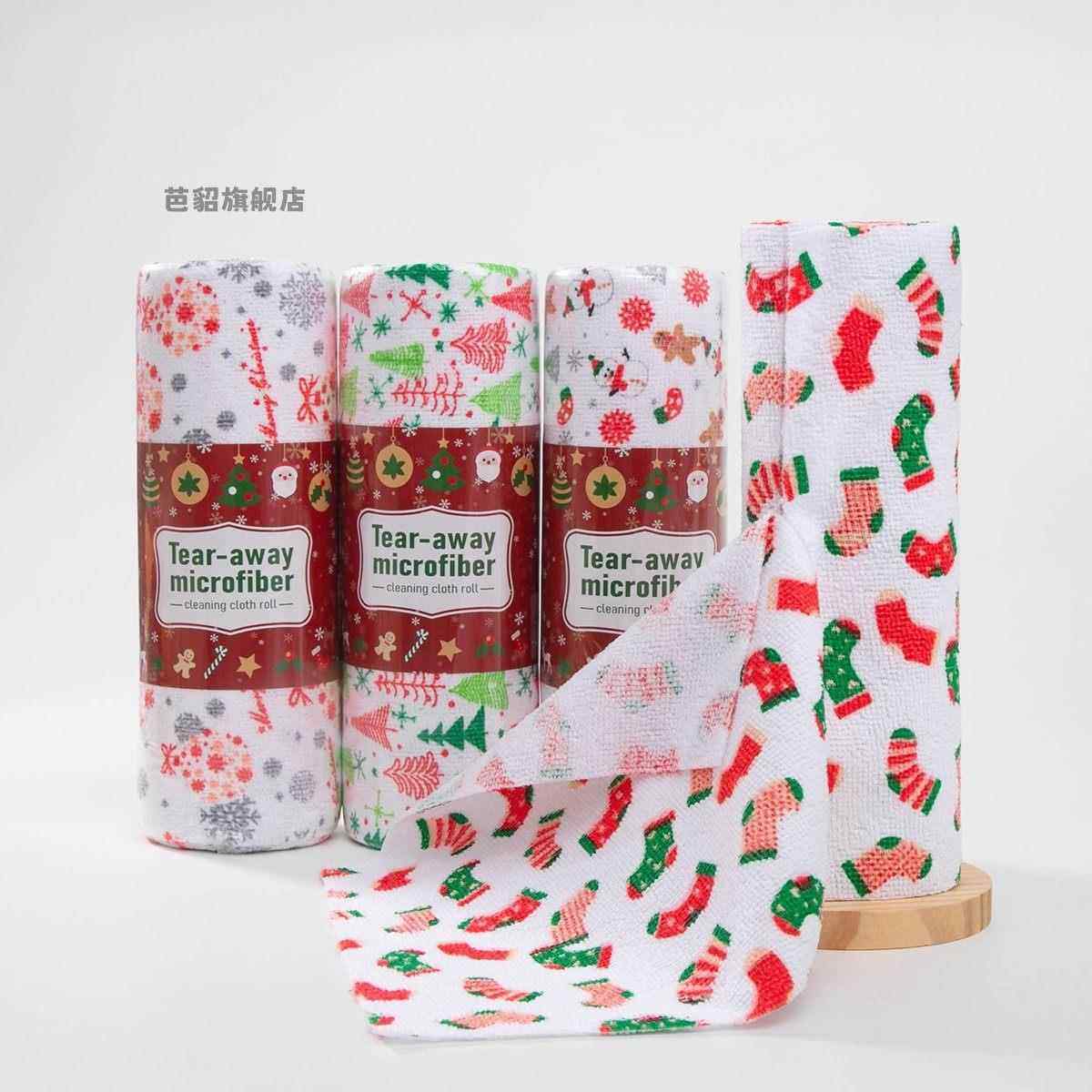 手撕抹布加厚吸水吸油厨房清洁抹布家用超细纤维塑封印花手撕抹布,淘宝优惠券,粉丝福利购,淘宝优惠卷