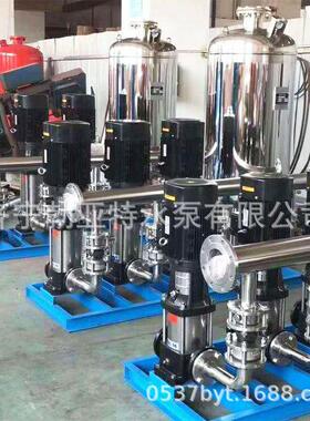 加厚设计一体化无负压变频供水设备 恒压运作噪音低智能给水系统