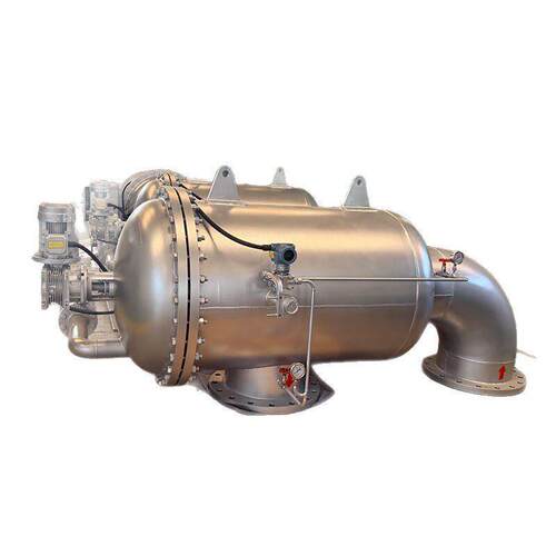 国海滤器 卧式自清洗过滤器 DN350 700t/h 垃圾焚烧发电废水过滤 - 图3