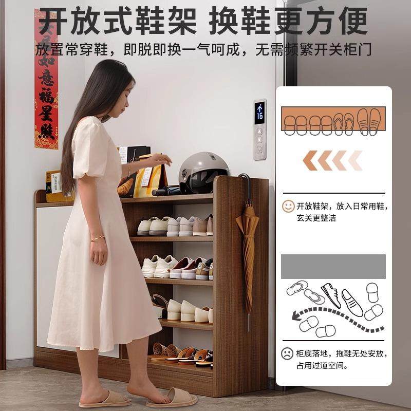 堡讯鞋柜家用门口外楼道走廊储物柜新款2024爆款电梯口入盖布拉车,淘宝优惠券,粉丝福利购,淘宝优惠卷