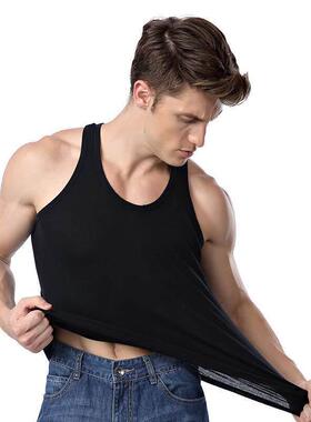 Men TankTop Man Gym clothes Singlet stringer Vest深v背心男棉