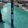 Attendance access control column face recognition temperature measurement detection installation pole face department machine ban punch card system gate machine
