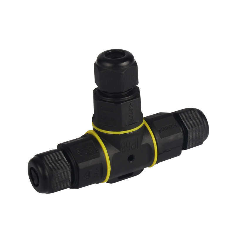 小T型三通防雨接头连接器3芯电线电缆防雨户外路地埋灯接线端子,淘宝优惠券,粉丝福利购,淘宝优惠卷