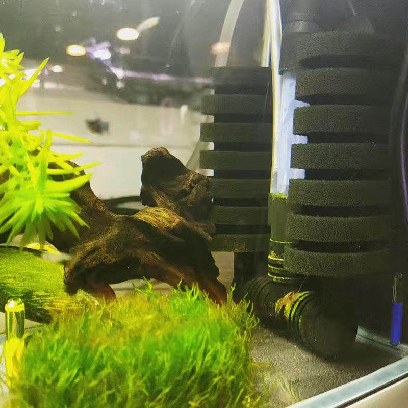 水族XY-双头生化棉过滤器鱼缸气动海棉水妖精壁,淘宝优惠券,粉丝福利购,淘宝优惠卷