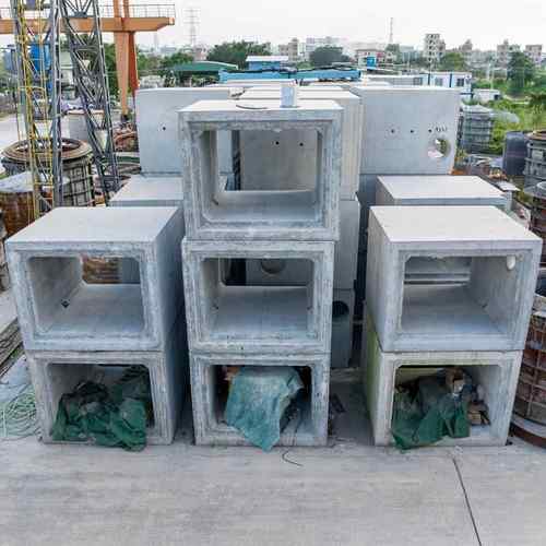 混凝土箱涵混凝土模块化矩形顶管预制水泥综合管廊钢筋混凝土箱涵 - 图1