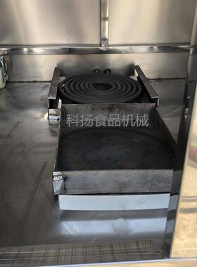 商用30型内外置两用不锈钢烟熏炉糖熏上色机烟熏腊肉红肠熏肉机