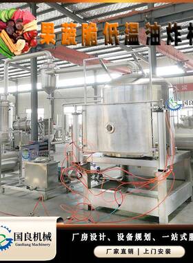 油炸果蔬脆机器香菇萝卜深加工设备香蕉脆片全自动低温油炸设备