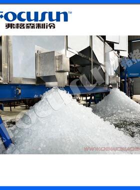 弗格森工业食用颗粒冰机产冰10000kg-FIC-100AS,可按用户需求制定