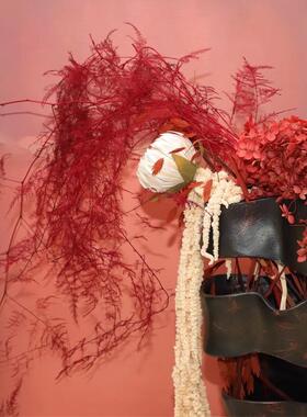 现代约简奢裂变异型花轻ISC器花插摆件样楼板房售处展厅家居软装