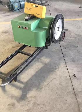 小型电动绳锯机22kw 水泥切断机 大理石桥梁钢筋混凝土切割线锯机