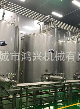 全自动成套饮料生产线 果汁果茶汽水加工不锈钢调配储设备厂家