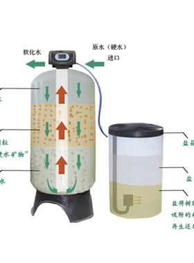 全自动软化水设备生产钠离子碳钢双双阀装置软水交换器厂家