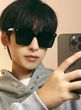 经典男士太阳眼镜大框大脸显瘦痞帅眼镜女偏光抗UV近视太阳眼镜男