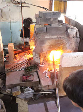 琉璃海豚摆件 博山琉璃工艺品海边景区摆摊礼品 海容创意琉璃摆件