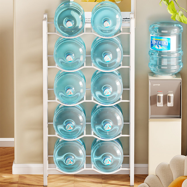 Bucket rack, large bucket, mineral water storage rack, office water dispenser, pure water bracket, bucket water placement rack