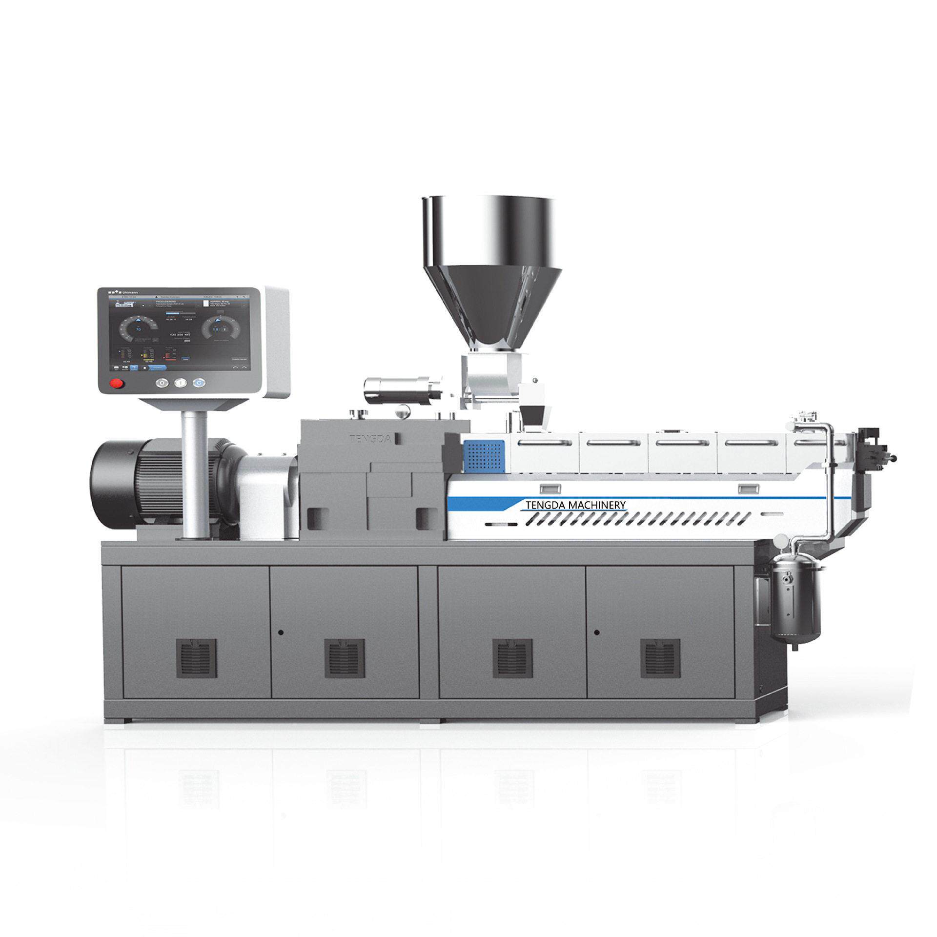 Filled masterbatch granulator laboratory twin-screw extruder PP plastic modified small PE granulation production line