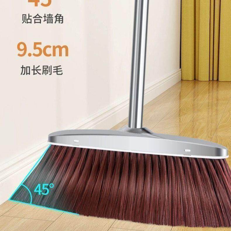 不锈钢加厚家用簸箕垃圾铲扫把两件套簸箕家用畚撮箕畚斗扫帚套装,淘宝优惠券,粉丝福利购,淘宝优惠卷