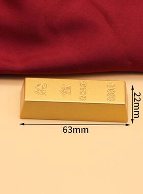 工艺品沙金金条摆件招财装饰摆件