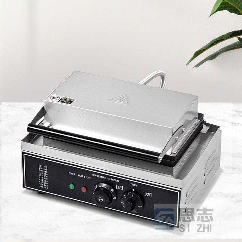 Electric heating donut machine, commercial six-compartment scone machine, round cake machine, Internet celebrity waffle machine, five-compartment donut machine