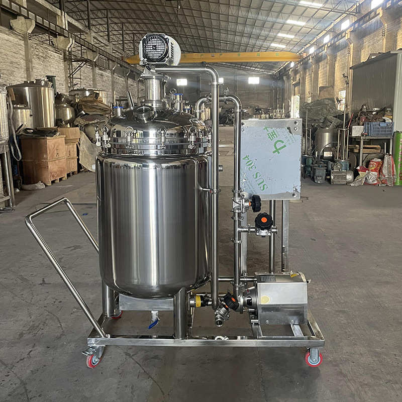卫生级液液体罐实验室反应搅拌高温高压化工电加热配不锈钢罐釜 - 图0