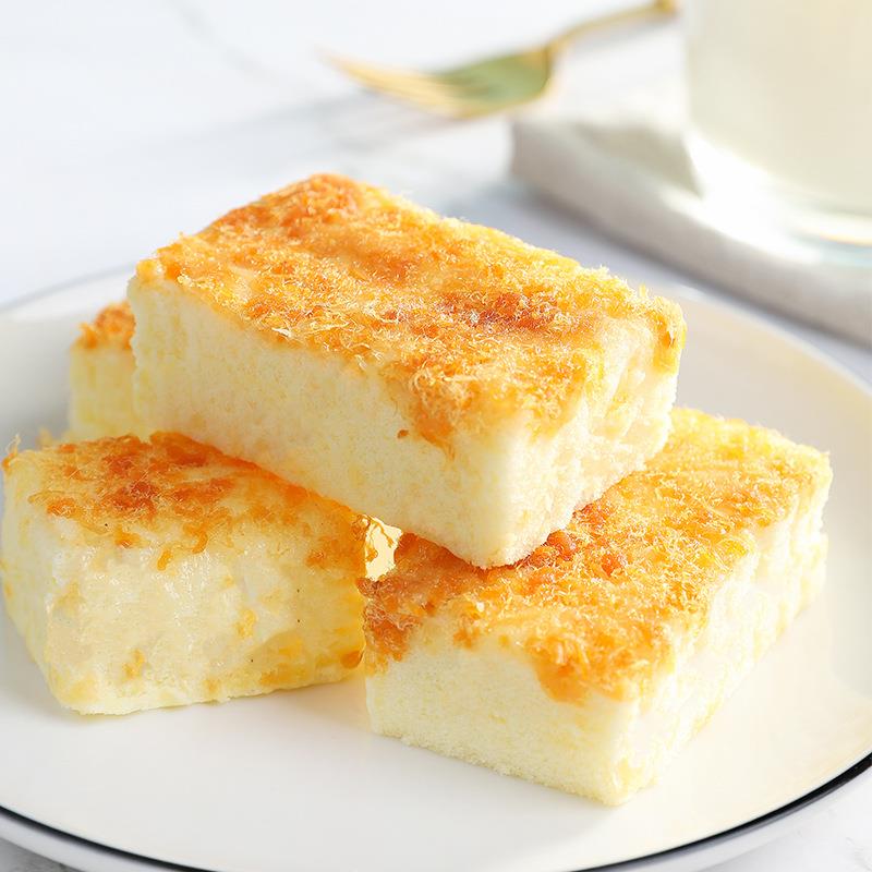 卡尔顿肉松沙拉焗式蛋糕点心早餐零食小吃面包整箱装