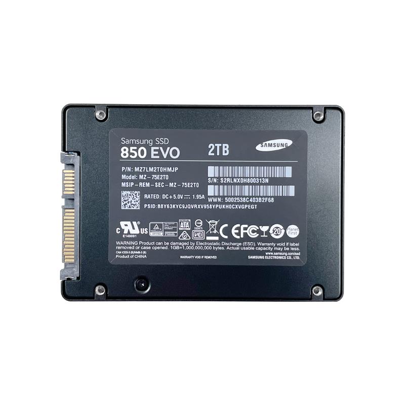 固态硬盘850EVO 1T 2T SATA3台式机笔记本电脑硬盘870EVO SSD - 图3